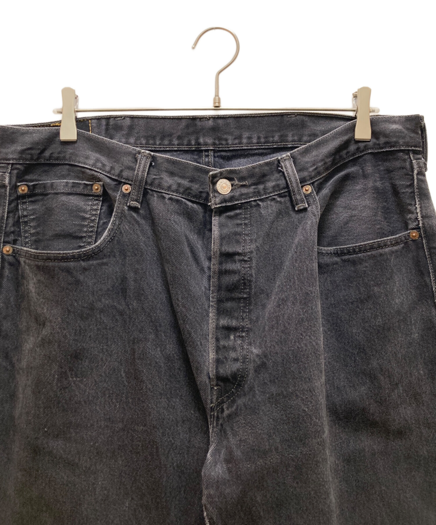 中古・古着通販】LEVI'S (リーバイス) 501デニムパンツ ブラック