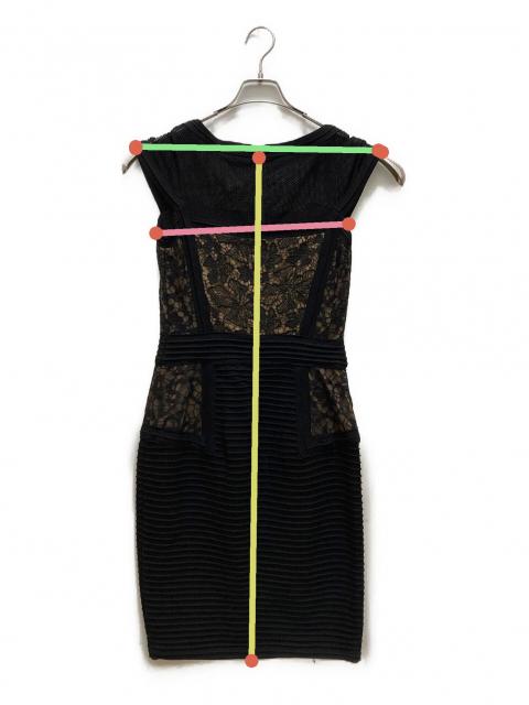中古・古着通販】TADASHI SHOJI (タダシ ショージ) メッシュ切替レース