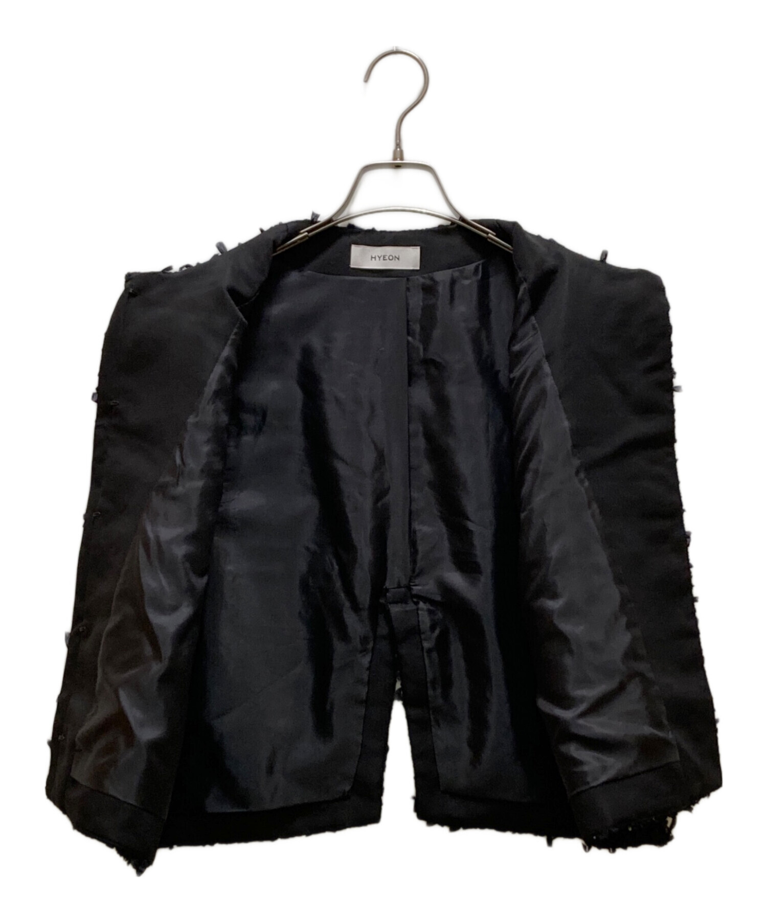 中古・古着通販】hyeon (ヘヨン) pepper gilet ブラック サイズ