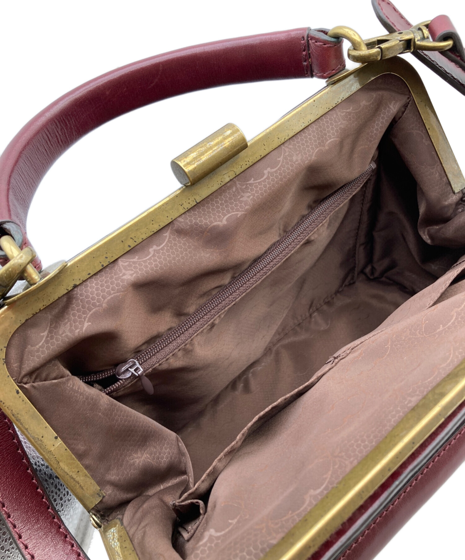 中古・古着通販】ANNA SUI (アナスイ) がま口2WAYショルダーバッグ