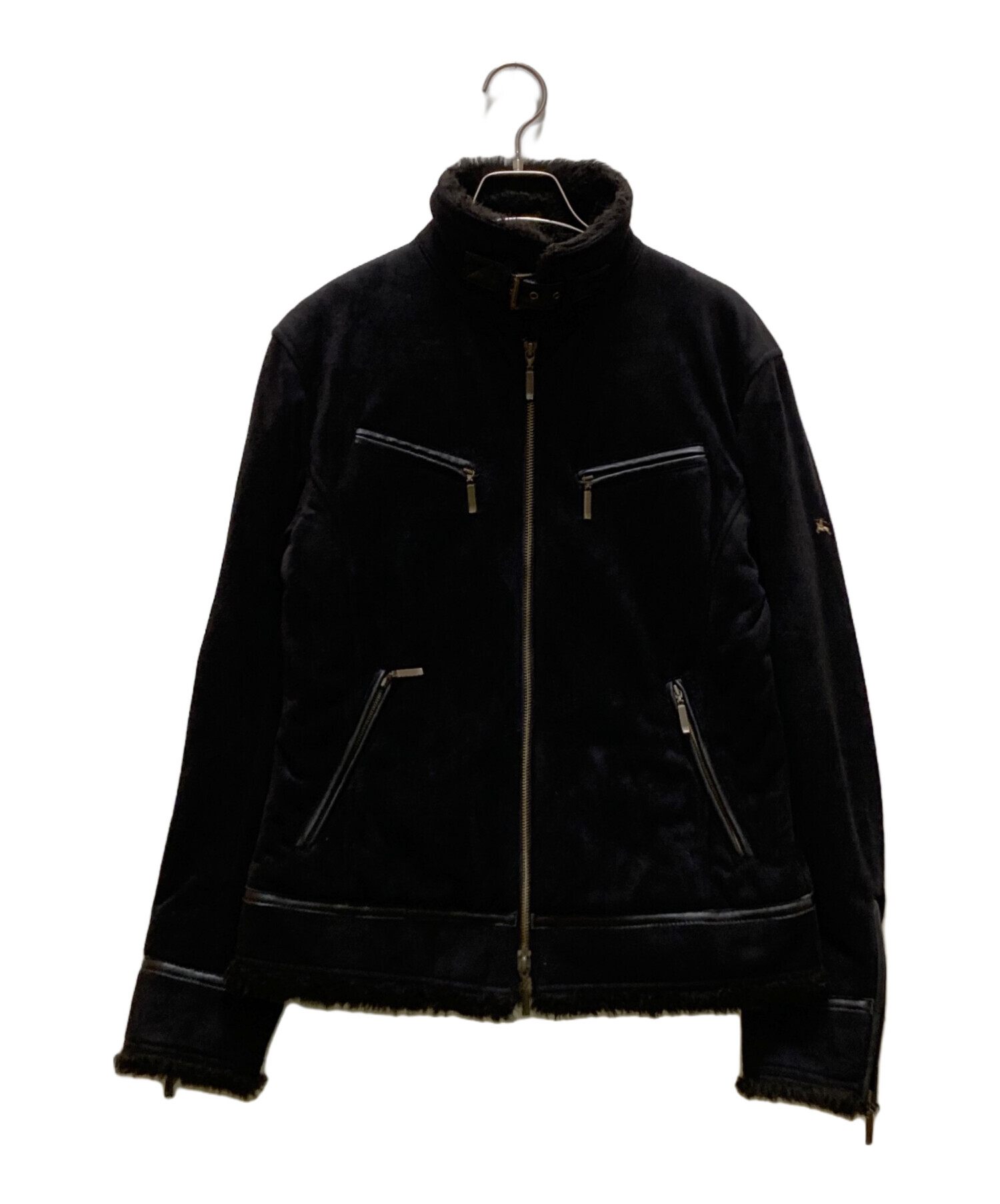 BURBERRY BLACK LABEL ブラックジャンパー BURBERRY BLACK LABEL ブラックジャンパー 中古・古着通販】BURBERRY