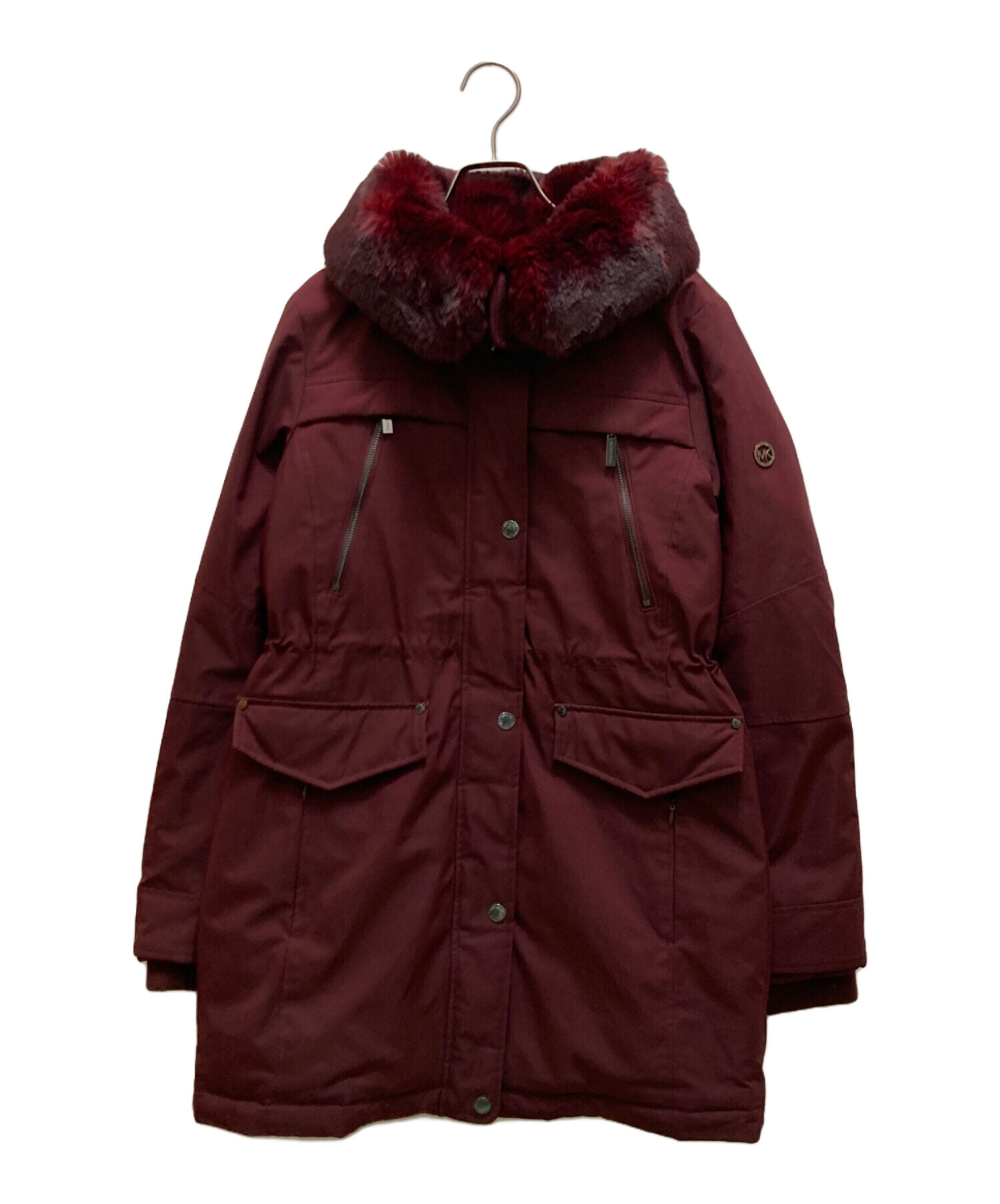 中古・古着通販】MICHAEL KORS (マイケルコース) ダウンコート レッド