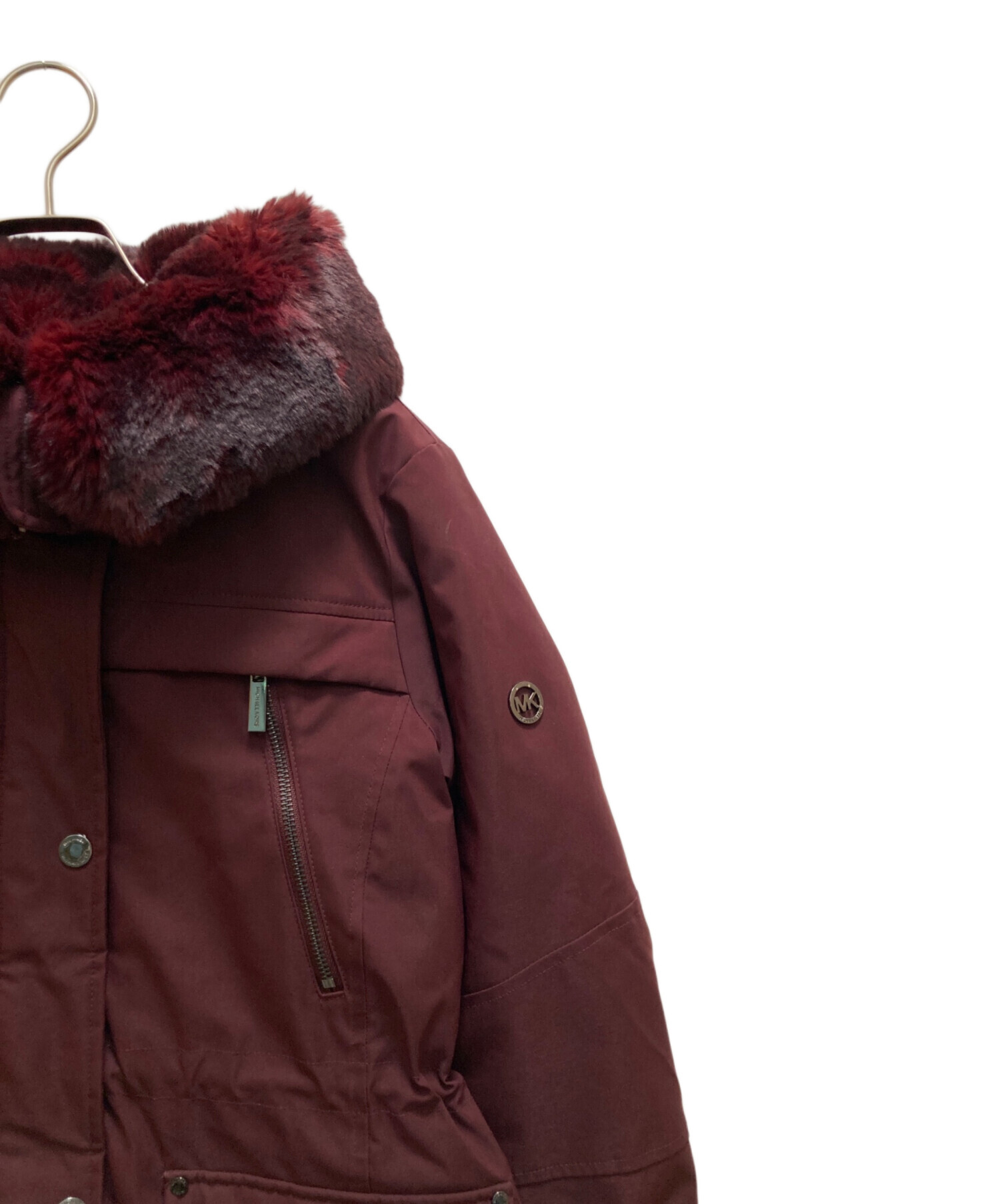 中古・古着通販】MICHAEL KORS (マイケルコース) ダウンコート レッド