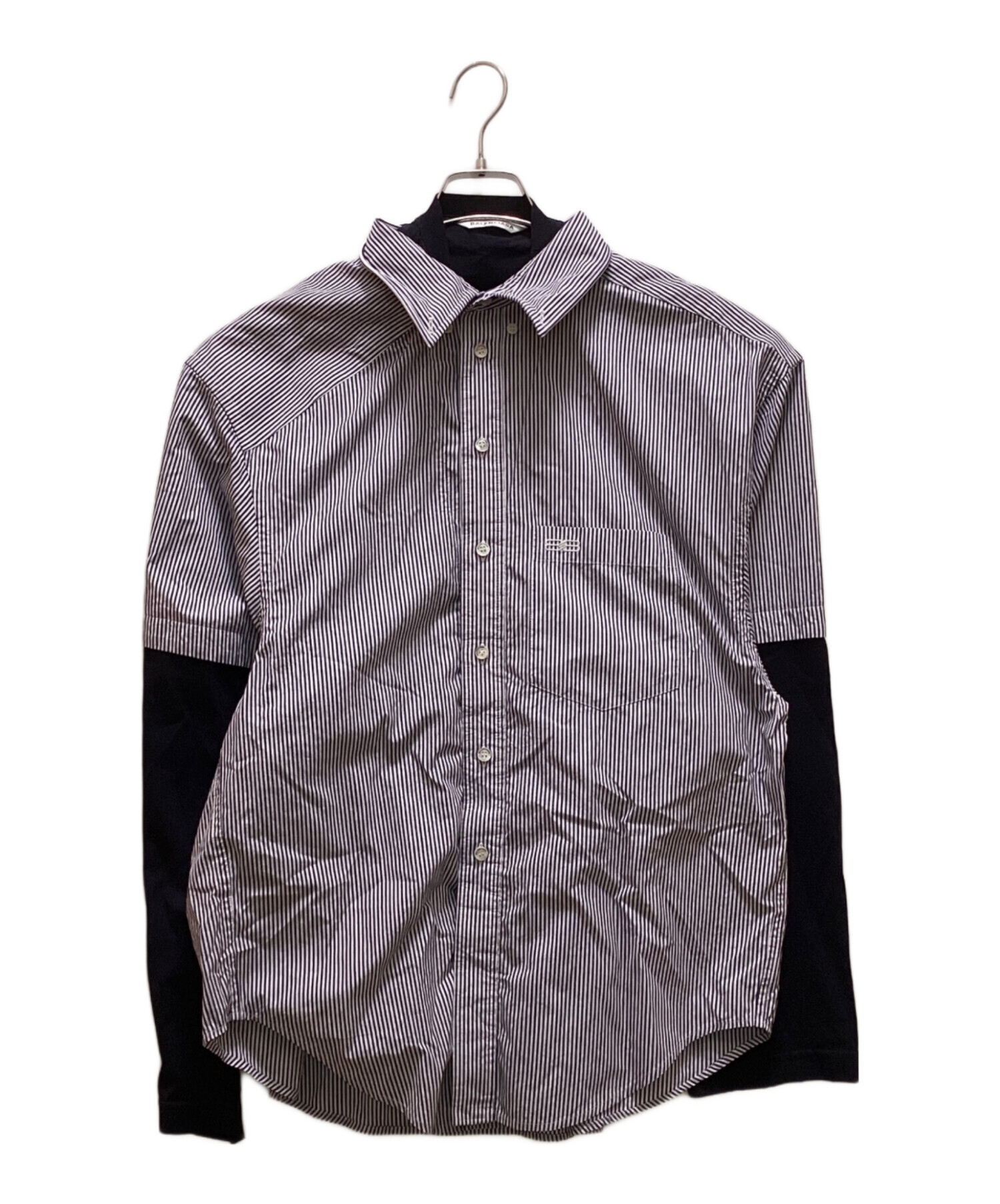 BALENCIAGA ストライプシャツ　正規品 中古・古着通販】BALENCIAGA (バレンシアガ) ストライプシャツ