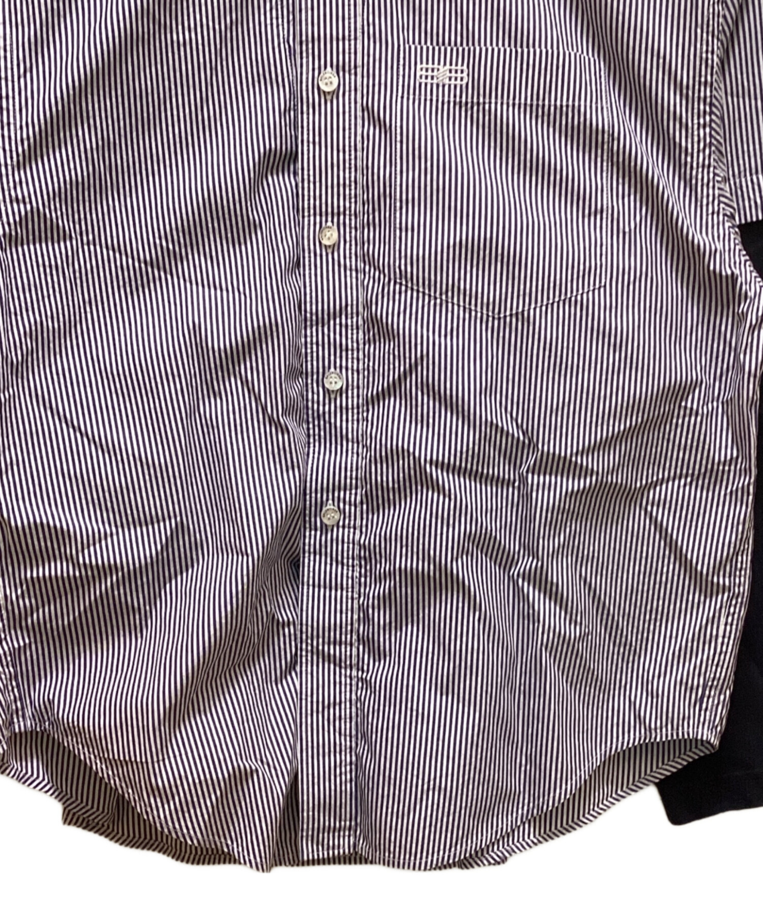 中古・古着通販】BALENCIAGA (バレンシアガ) ストライプシャツ