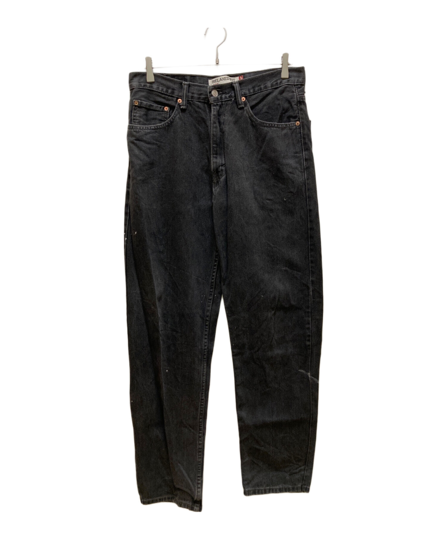 リーバイス550 Levis W32 ブラックデニム 古着 00s 20333 中古・古着通販】LEVI'S (リーバイス) 550 デニムパンツ ブラック
