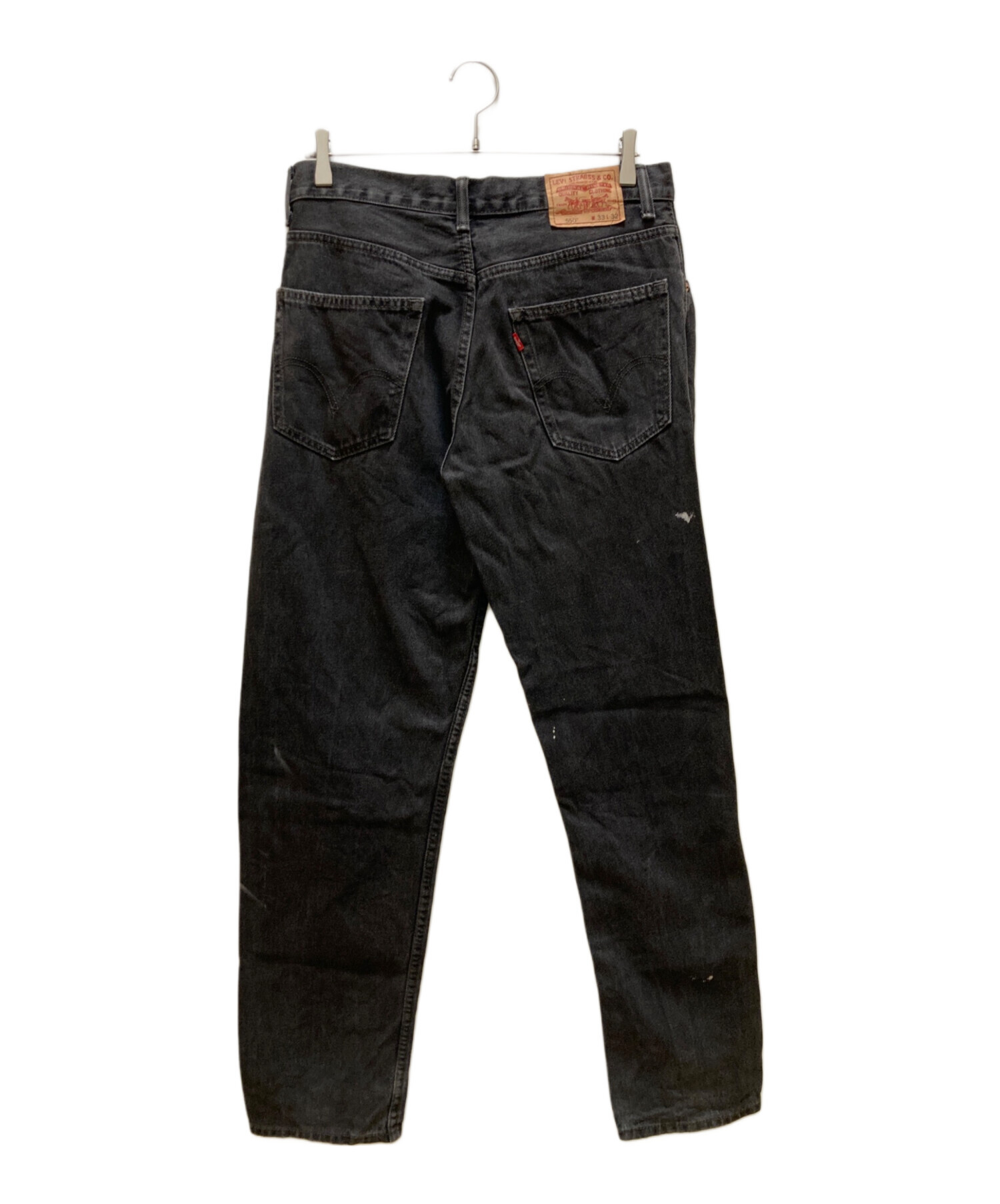 中古・古着通販】LEVI'S (リーバイス) 550 デニムパンツ ブラック
