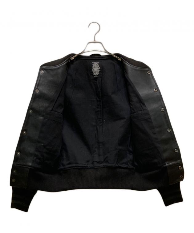 セール【未使用品】ACANTHUS ブラック スタジャン 中古・古着通販】acanthus (アカンサス) カウレザースタジャン