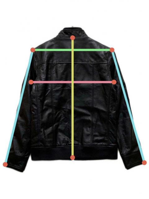 中古・古着通販】AKM (エーケーエム) ラムレザーシングルライダース