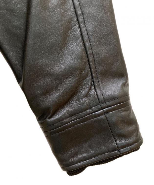 中古・古着通販】AKM (エーケーエム) ラムレザーシングルライダース