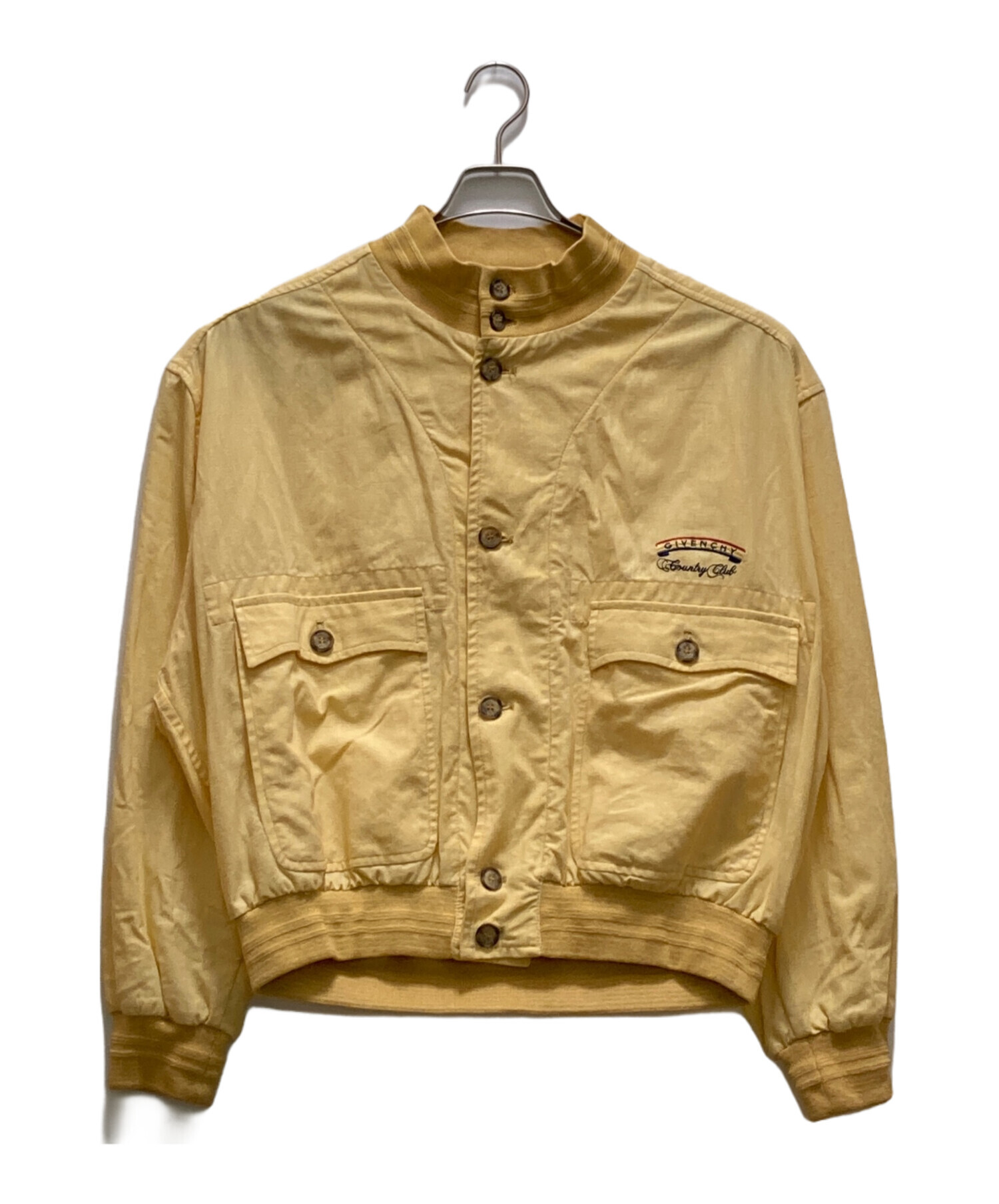 80s〜90s Givenchy リネン ショートブルゾン 短丈 archive 中古・古着通販】GIVENCHY GENTLEMAN (ジバンシィ ジェントルマン