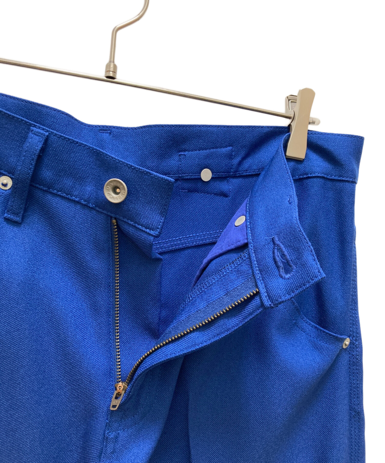 中古・古着通販】DAIRIKU (ダイリク) ペインタープレスパンツ ブルー