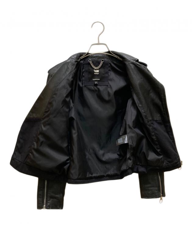 中古・古着通販】G-STAR RAW (ジースターロゥ) ラムレザーダブル