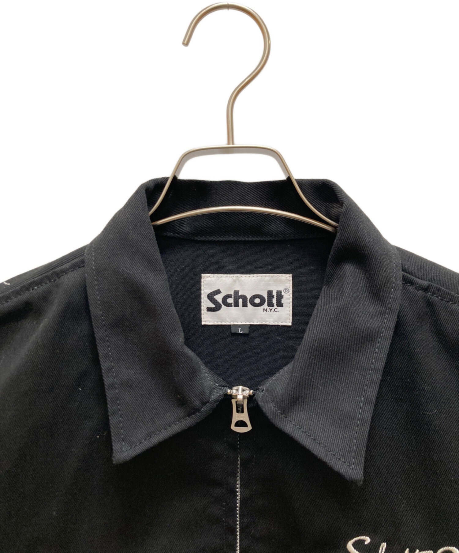 中古・古着通販】Schott (ショット) TC ワークジャケット ブラック