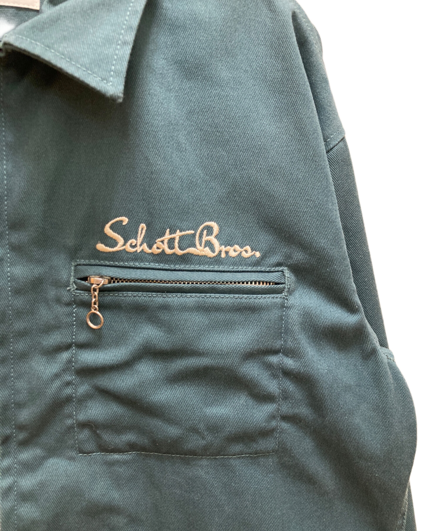 中古・古着通販】Schott (ショット) TC ワークジャケット グリーン