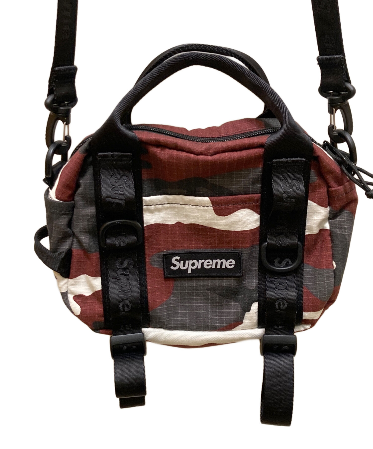 Supreme コーデュラ カモフラ ミニダッフルバッグ 中古・古着通販】Supreme (シュプリーム) カモフラミニダッフルバッグ