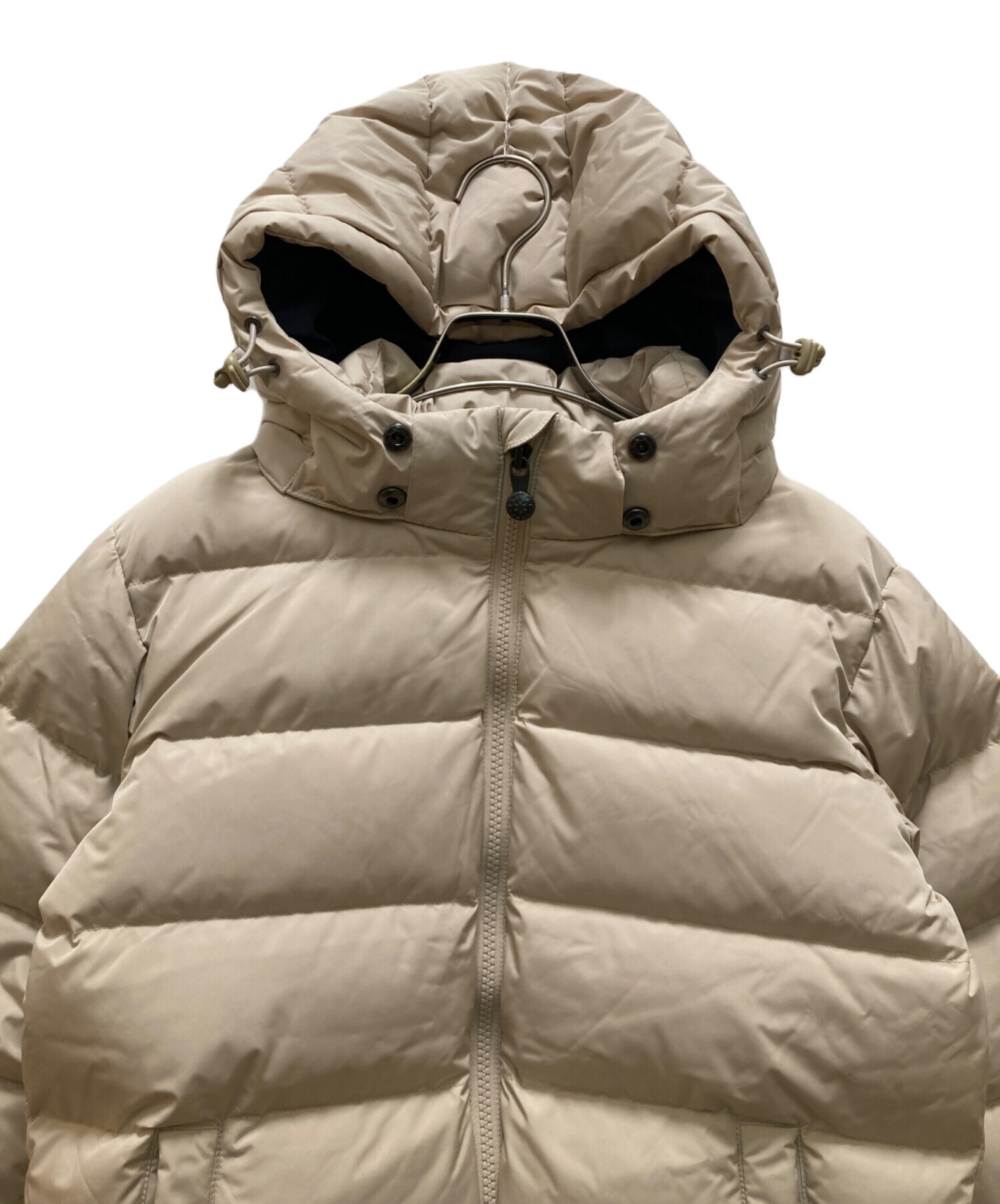PYRENEX ダウンジャケット ベージュ Lサイズ 中古・古着通販】Pyrenex (ピレネックス) スプートニック スムース