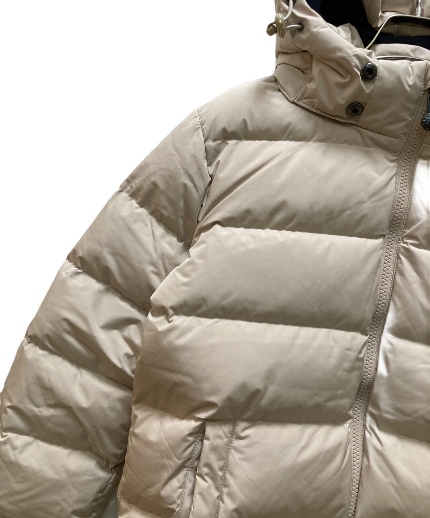 PYRENEX ダウンジャケット ベージュ Lサイズ 中古・古着通販】Pyrenex (ピレネックス) スプートニック スムース