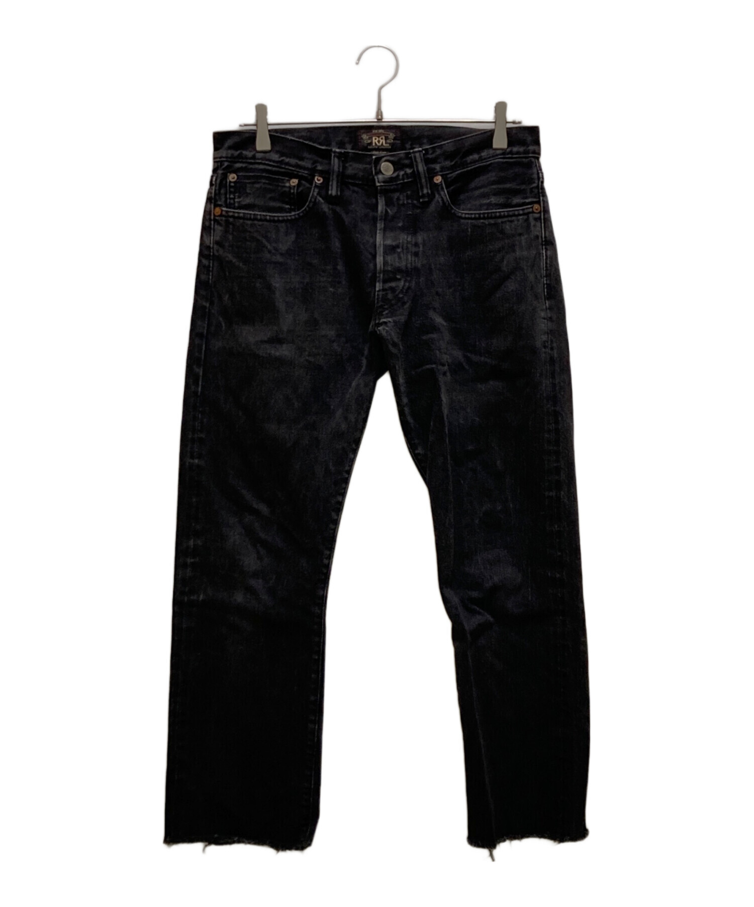 中古・古着通販】RRL (ダブルアールエル) カットオフブラックデニム