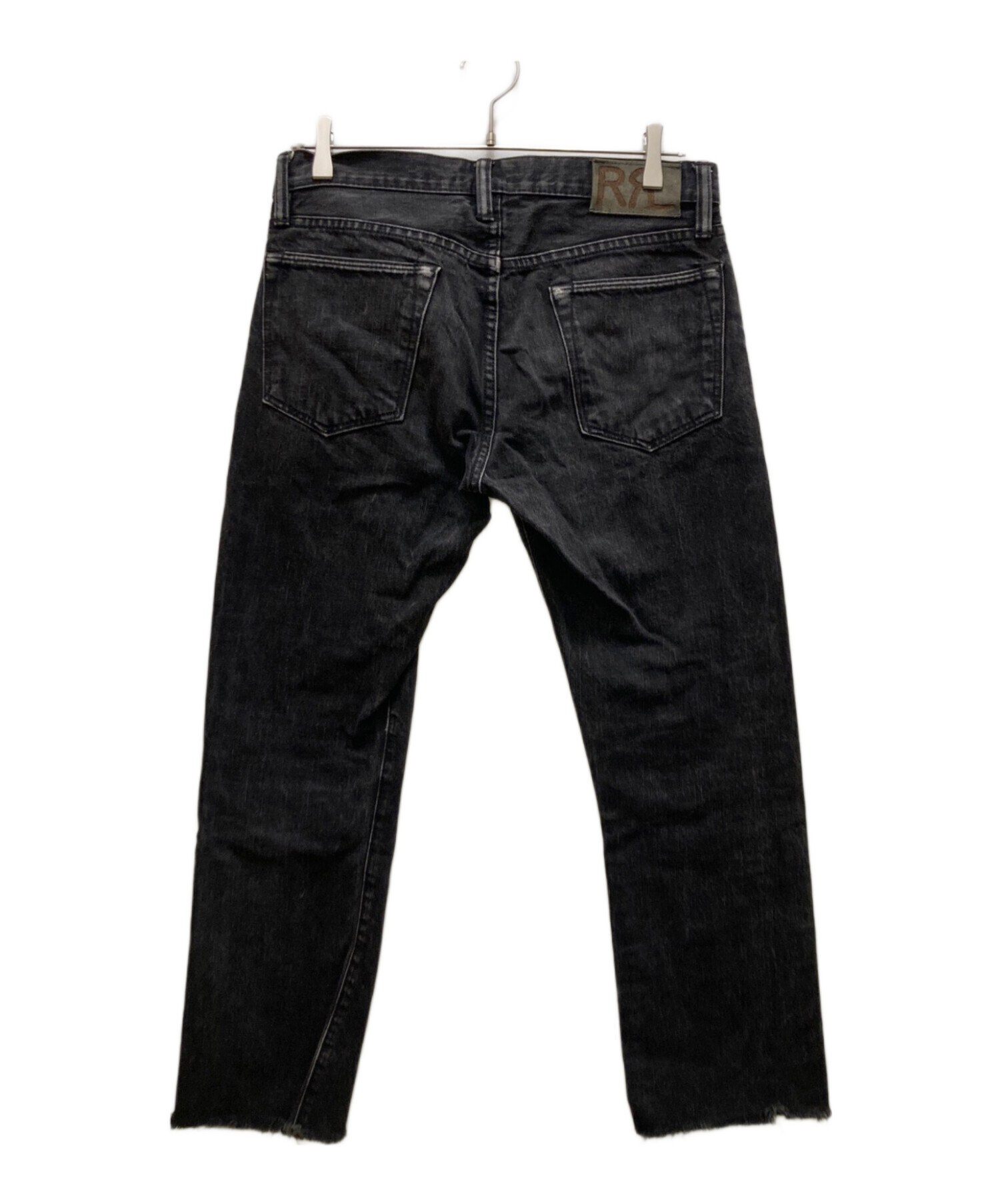 中古・古着通販】RRL (ダブルアールエル) カットオフブラックデニム