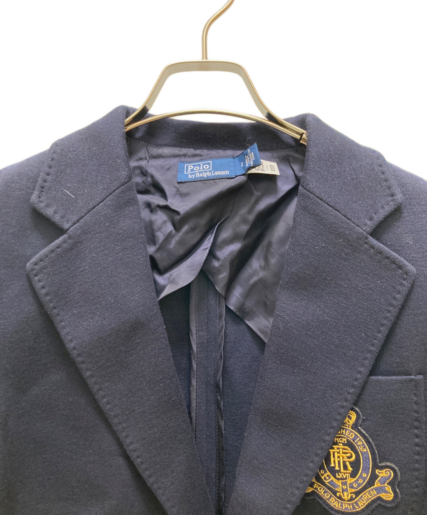 中古・古着通販】POLO RALPH LAUREN (ポロ・ラルフローレン) 金釦