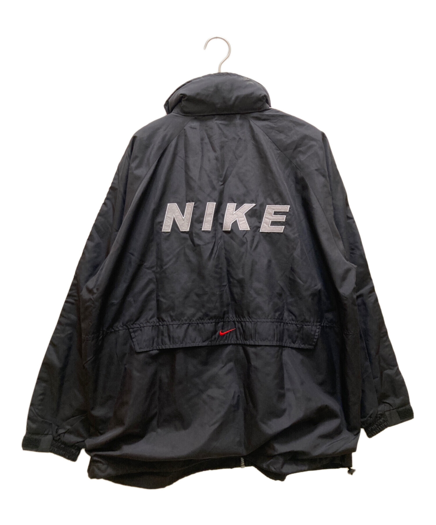  トラックジャケット ブラック　古着 中古・古着通販】NIKE (ナイキ) オールドバックロゴトラックジャケット