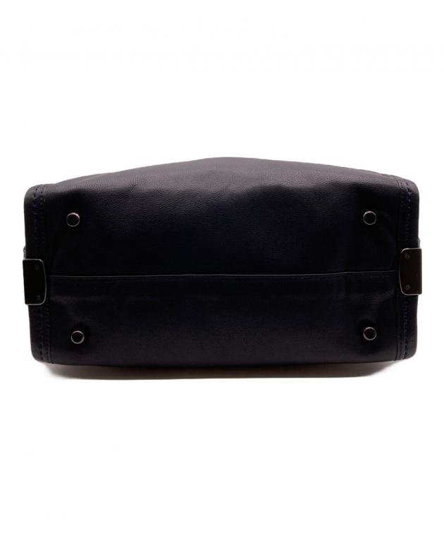 中古・古着通販】COACH (コーチ) ターンロック2WAYバッグ ブラック