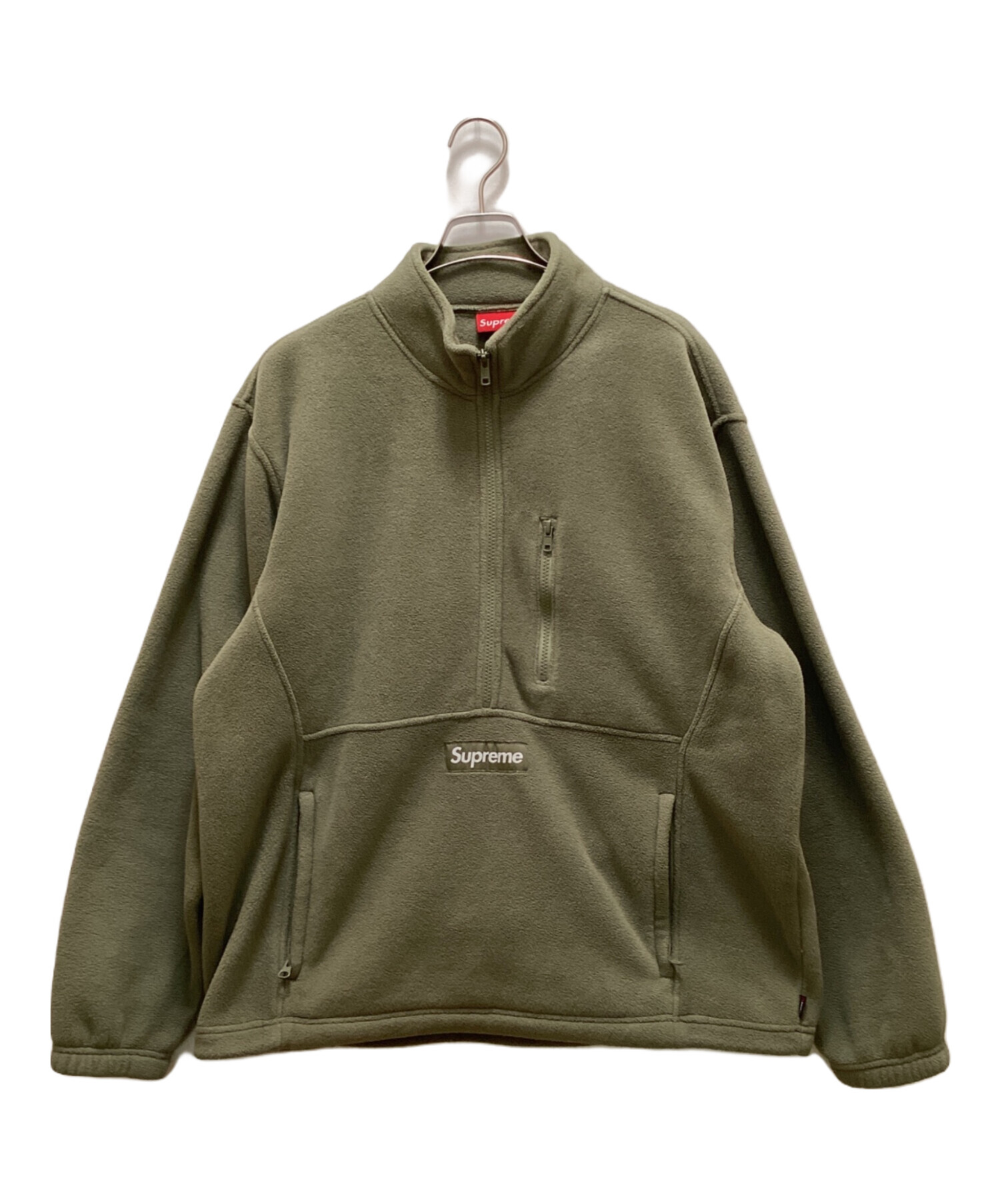 supreme シュプリーム　ポーラテック フリース ジャケット L 中古・古着通販】SUPREME (シュプリーム) ポーラテック ハーフ ジップ