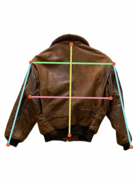 b*t様 AVIREX vintage レザー フライトジャケット ワッペン付き 中古・古着通販】AVIREX (アヴィレックス) ワッペンデザイン G-1