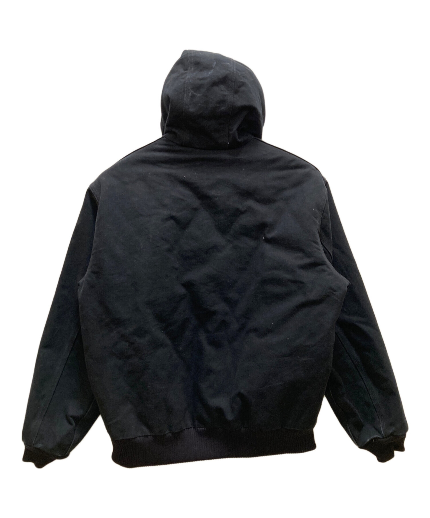 美品USA製CarharttアクティブジャケットL ブラック ダックジャケット 中古・古着通販】CarHartt (カーハート) ダックアクティブジャケット