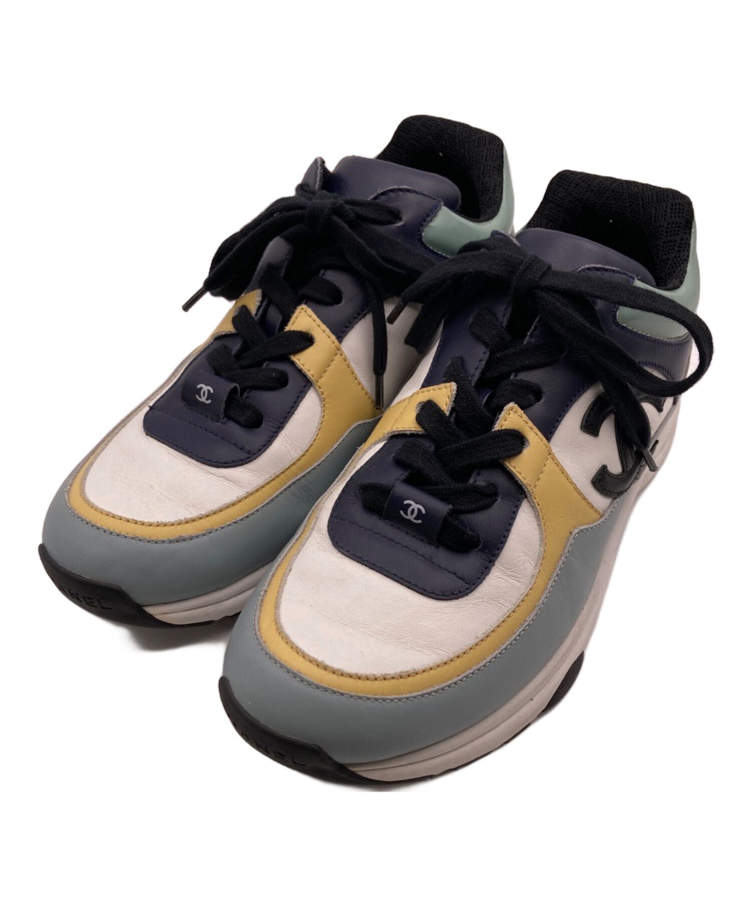 セール‼️【中古品】CHANEL スニーカー 中古・古着通販】CHANEL (シャネル) ココマークローカットスニーカー
