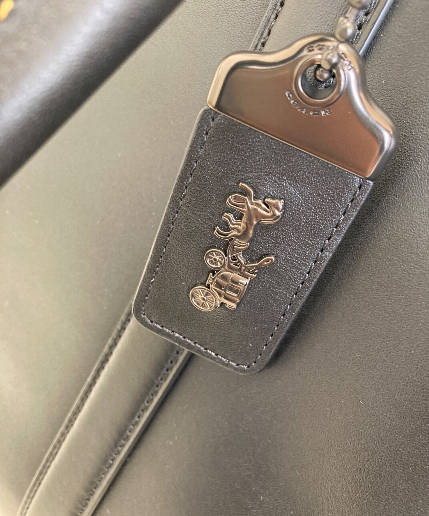 中古・古着通販】COACH (コーチ) メトロポリタン2WAYレザートート