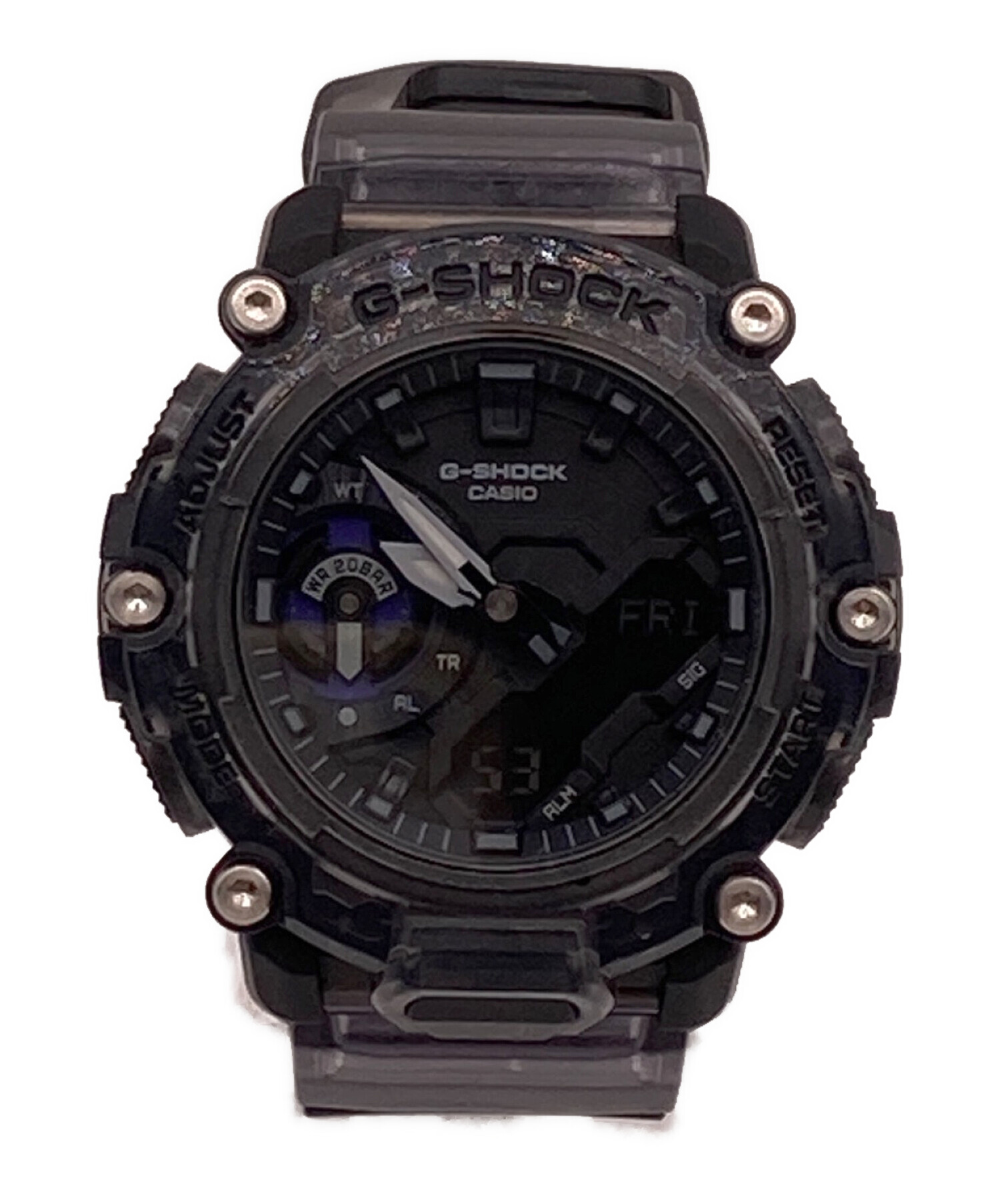 【naobee。希少　美品　稼働品】CASIO デジアナ 中古・古着通販】CASIO (カシオ) デジアナウォッチ ブラック｜ブランド