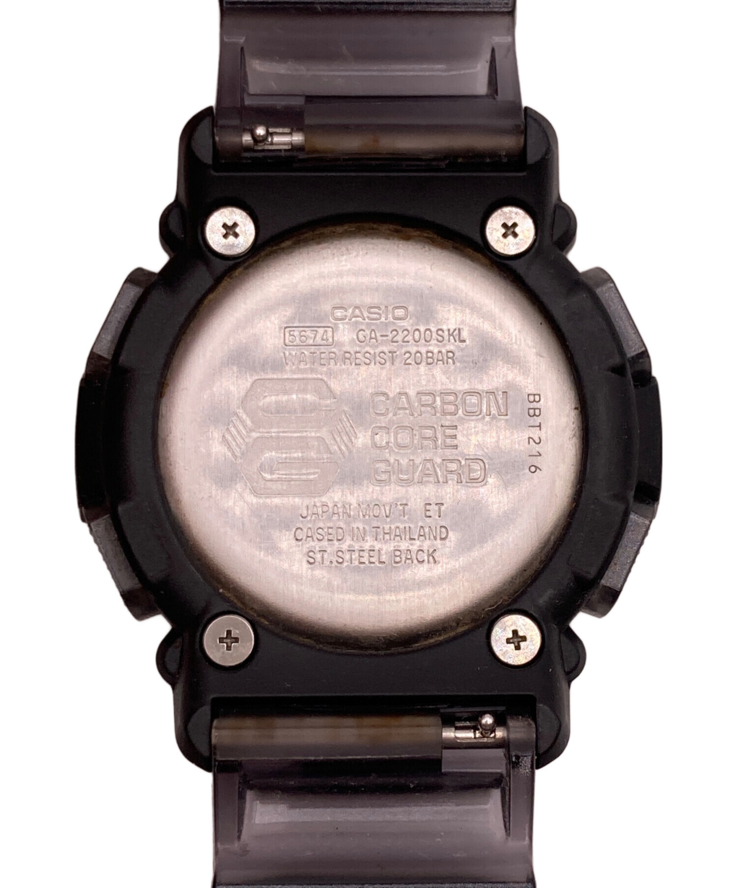 中古・古着通販】CASIO (カシオ) デジアナウォッチ ブラック｜ブランド