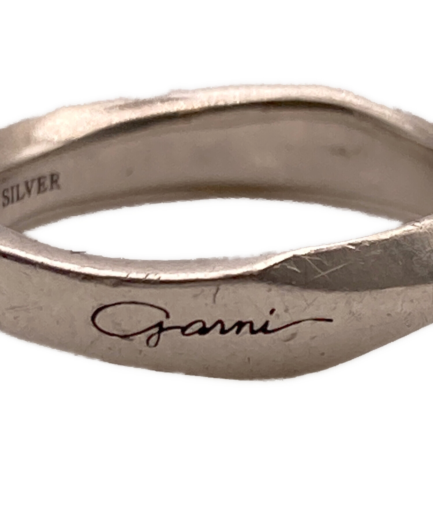 中古・古着通販】GARNI (ガルニ) クロッケリー リング - S シルバー 中古・古着通販】GARNI (ガルニ) クロッケリー リング - S シルバー