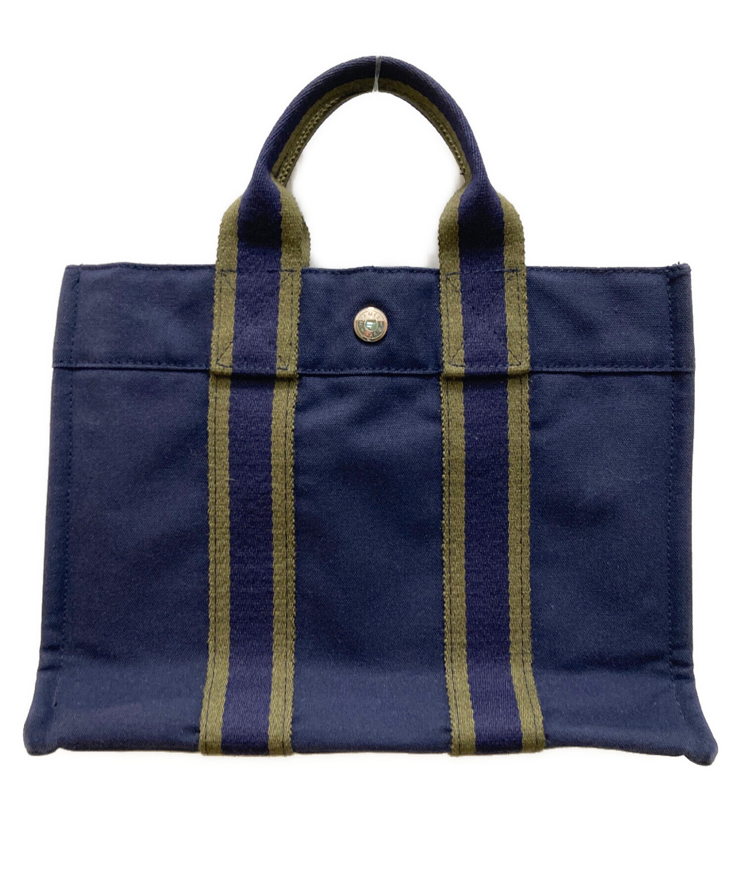 中古・古着通販】HERMES (エルメス) フールトゥPM ネイビー｜ブランド