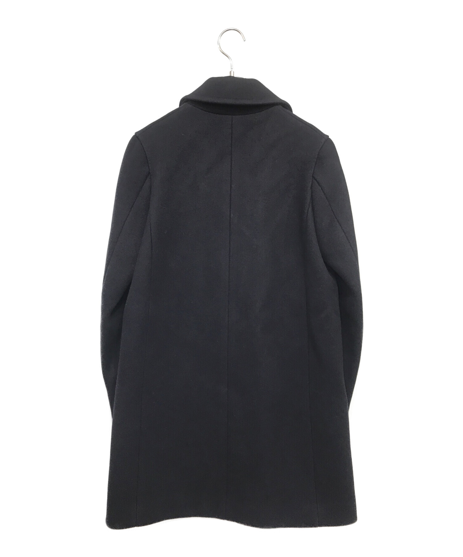 DRAWER ドゥロワー ダブルブレスト ウールメルトンPコート 40 DRAWER P