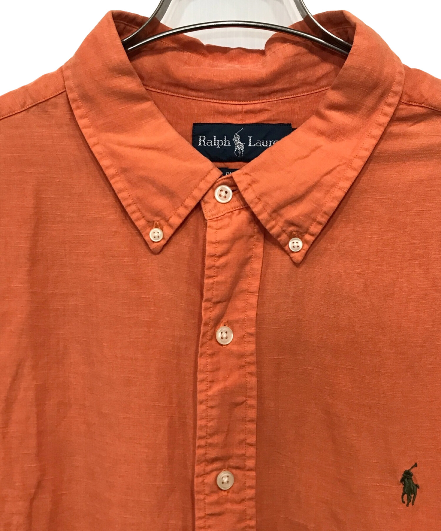 中古・古着通販】RALPH LAUREN (ラルフローレン) シルクリネン半袖