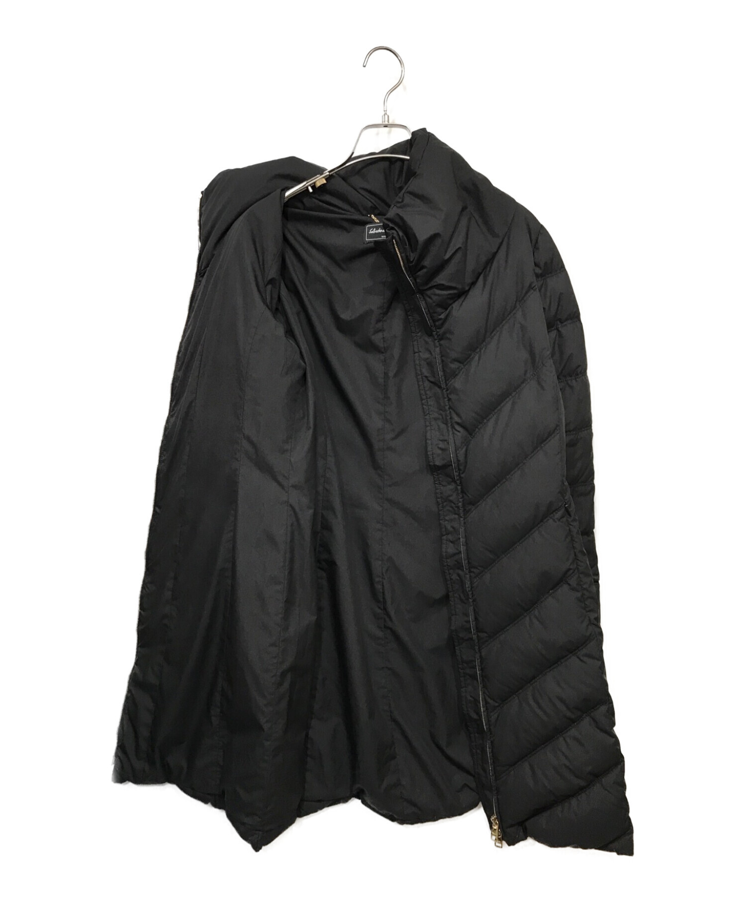 サルヴァトーレフェラガモ ロングダウンコート ブラック