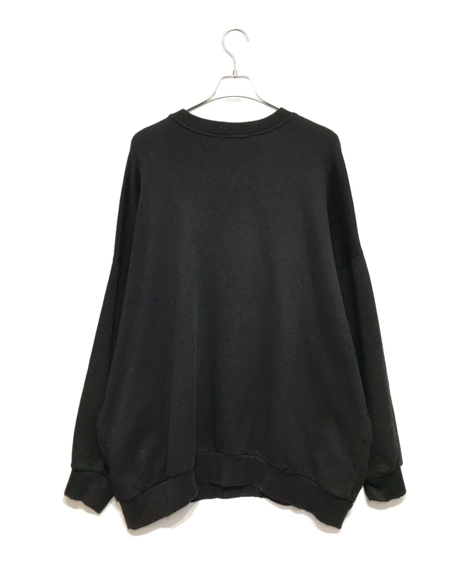 1】Raf Simons Destroyed Crewneck スウェット