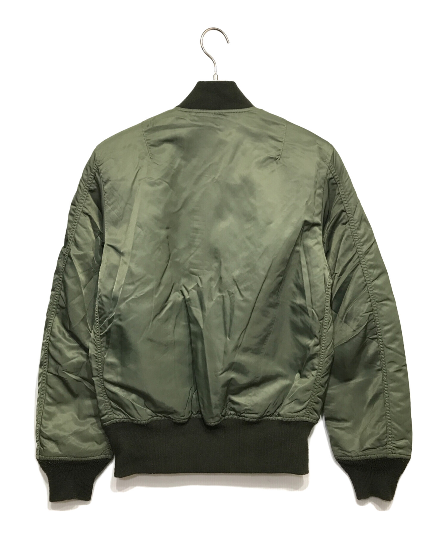 中古・古着通販】ALPHA (アルファ) MA-1 フライトジャケット オリーブ