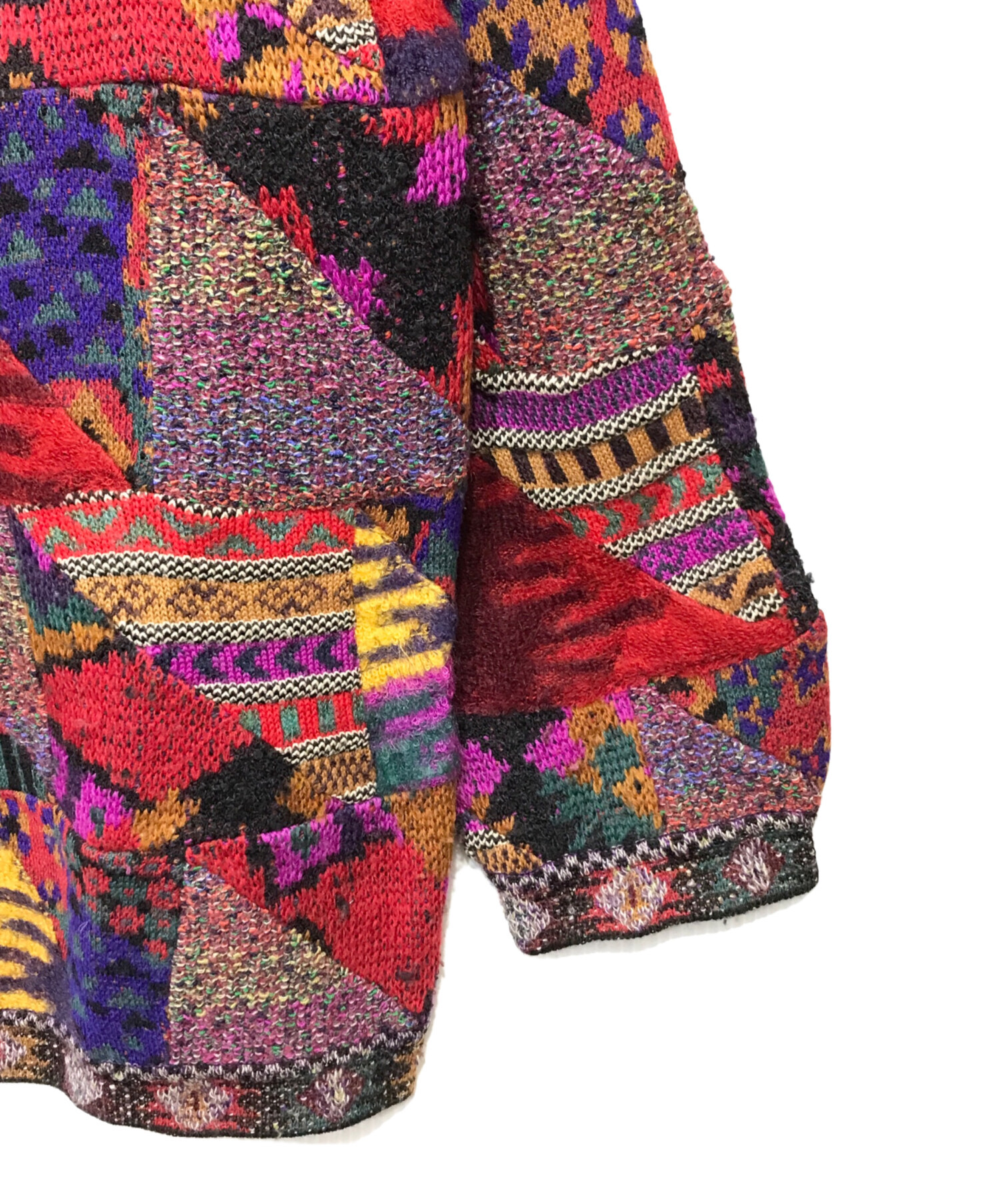 中古・古着通販】missoni (ミッソーニ) 3Dニット マルチカラー サイズ