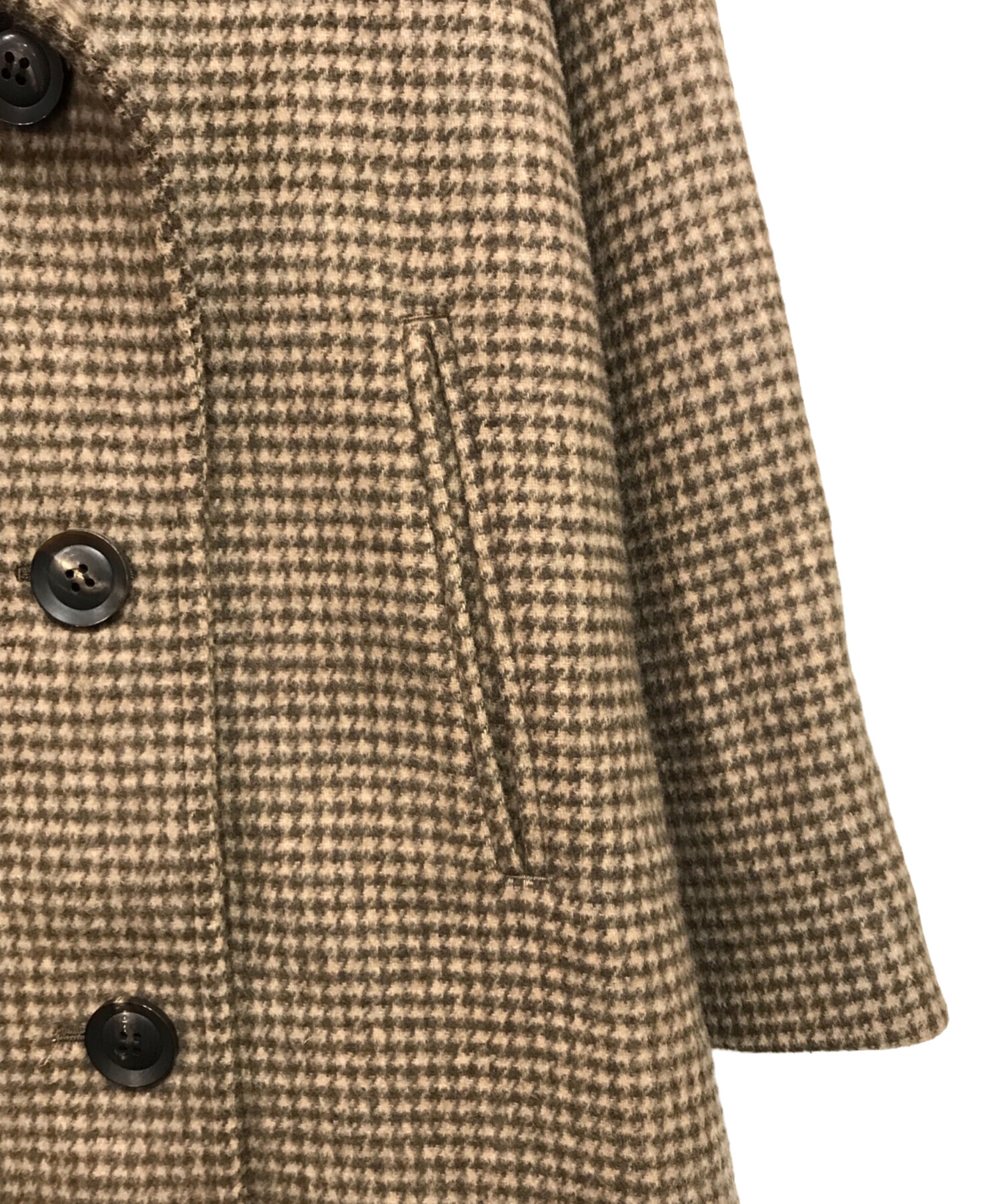 中古・古着通販】Plage (プラージュ) ハウンドトゥース double button