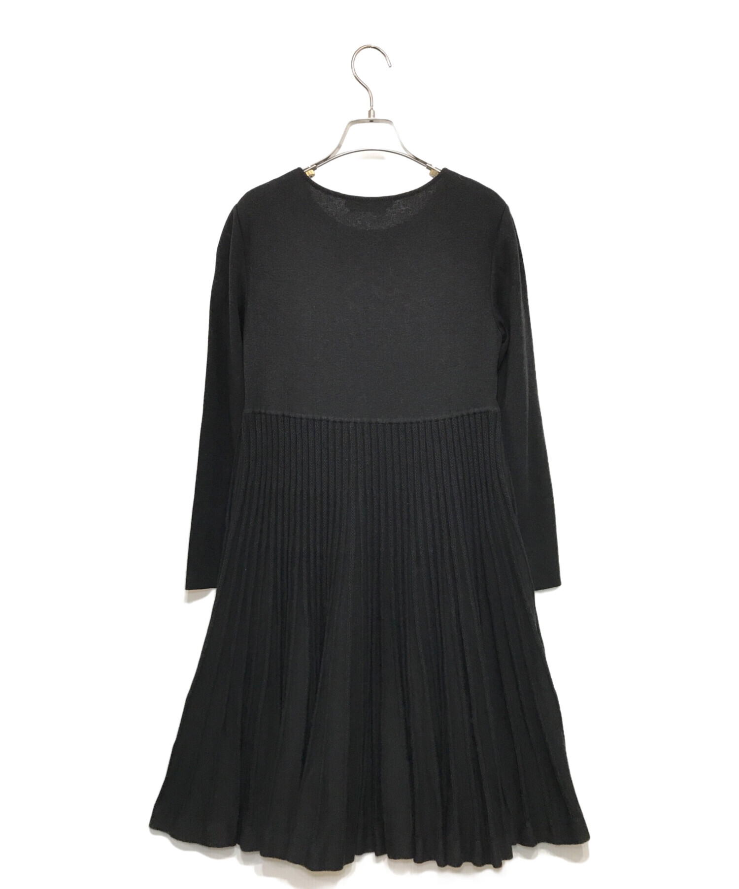 フォクシー ニューヨーク 42サイズ ノースリーブひざ丈ワンピース