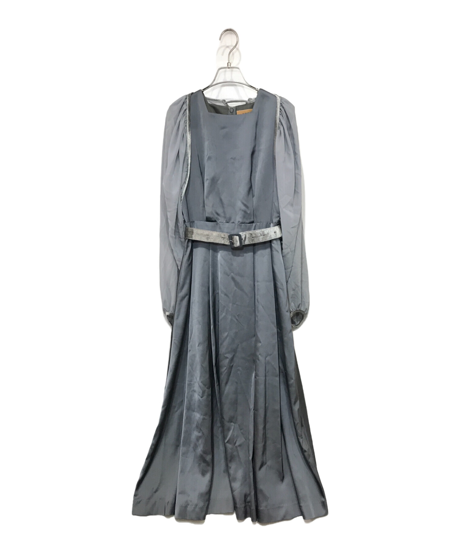 AMERI レイヤードワンピース Ameri vintage ベストレイヤードワンピース
