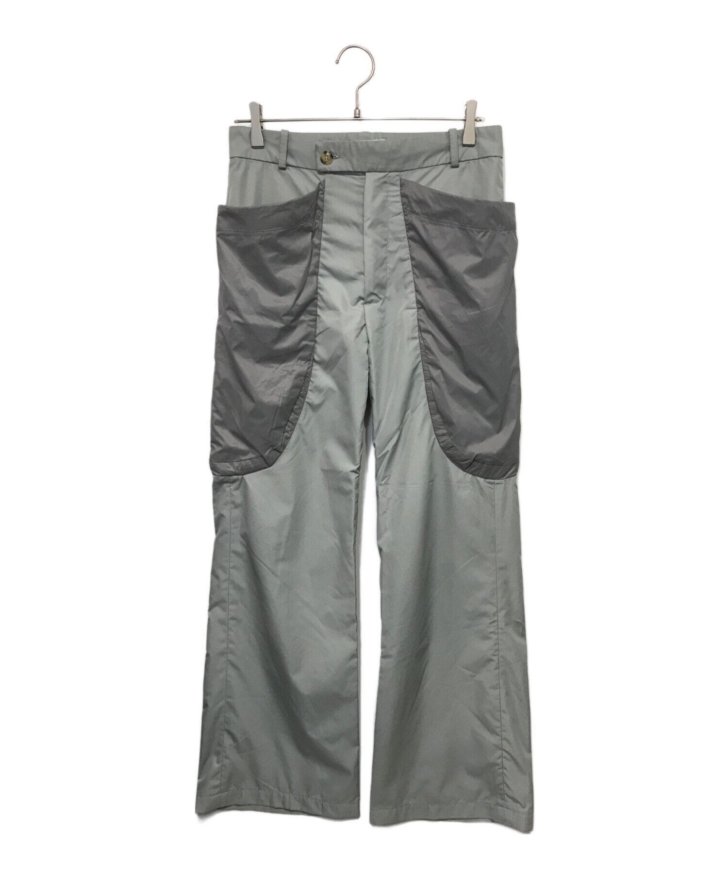 中古・古着通販】STRONGTHE (ストロングテ) 切替テックパンツ グレー 