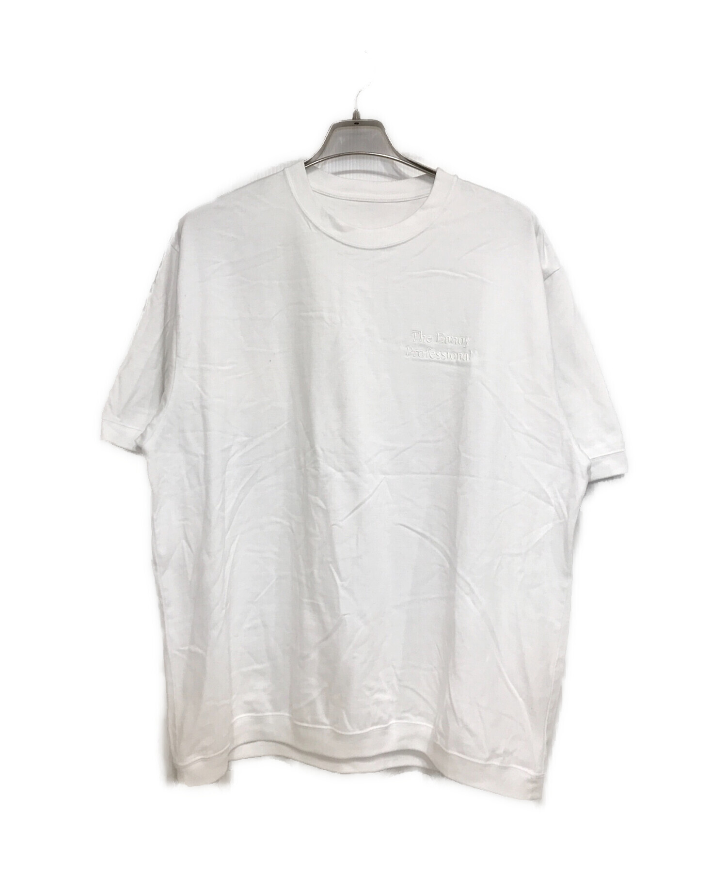 エンノイennoy Short sleeve hem rib tee 白M