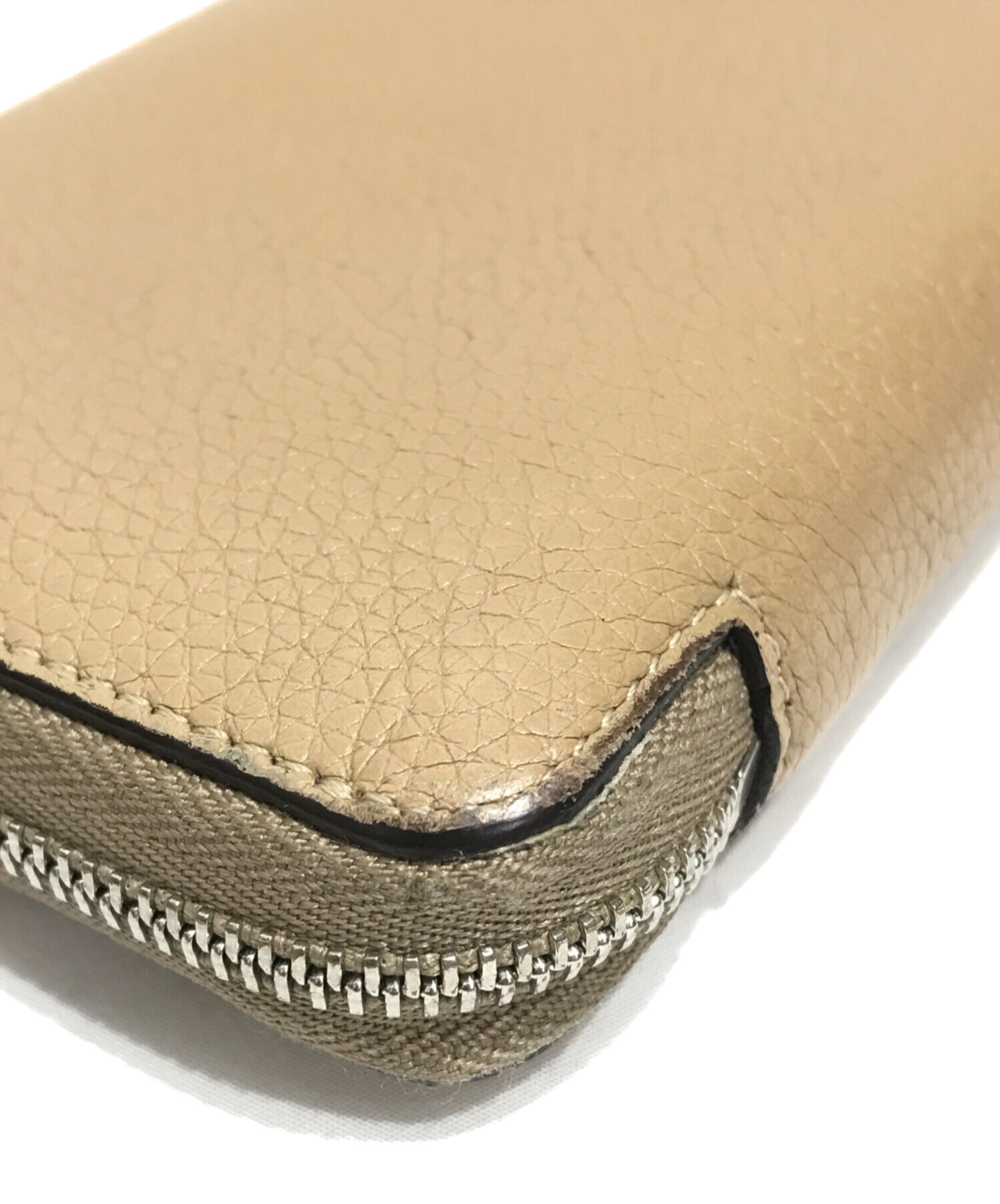 中古・古着通販】CELINE (セリーヌ) ミディアムジップアラウンド 