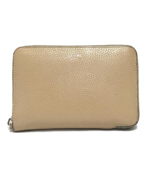 中古・古着通販】CELINE (セリーヌ) ミディアムジップアラウンド  