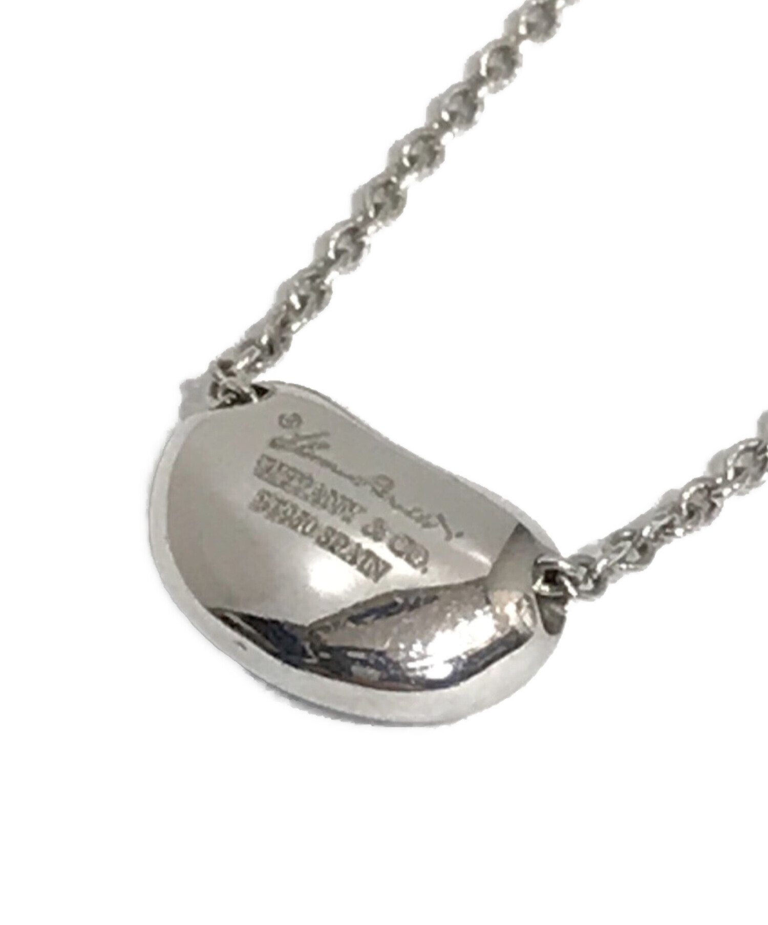 中古・古着通販】TIFFANY & Co. (ティファニー) Pt950 ダイヤビーンズ 